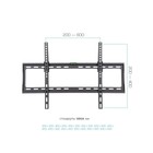 Кронштейн Arm media STEEL-2, для ТВ, наклонный, 32-90", до 40 кг, 25 мм, черный - фото 51435833 Кронштейн Arm media STEEL-2, для ТВ, наклонный, 32-90", до 40 кг, 25 мм, черный - фото 51435833