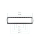 Кронштейн Arm media STEEL-2, для ТВ, наклонный, 32-90", до 40 кг, 25 мм, черный - фото 51435834 Кронштейн Arm media STEEL-2, для ТВ, наклонный, 32-90", до 40 кг, 25 мм, черный - фото 51435834