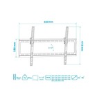 Кронштейн Arm media STEEL-2, для ТВ, наклонный, 32-90", до 40 кг, 25 мм, черный - фото 51435838 Кронштейн Arm media STEEL-2, для ТВ, наклонный, 32-90", до 40 кг, 25 мм, черный - фото 51435838