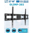 Кронштейн Tuarex OLIMP-202, для ТВ, наклонный, 32-90", до 45 кг, 48 мм, черный - фото 51435944 Кронштейн Tuarex OLIMP-202, для ТВ, наклонный, 32-90", до 45 кг, 48 мм, черный - фото 51435944