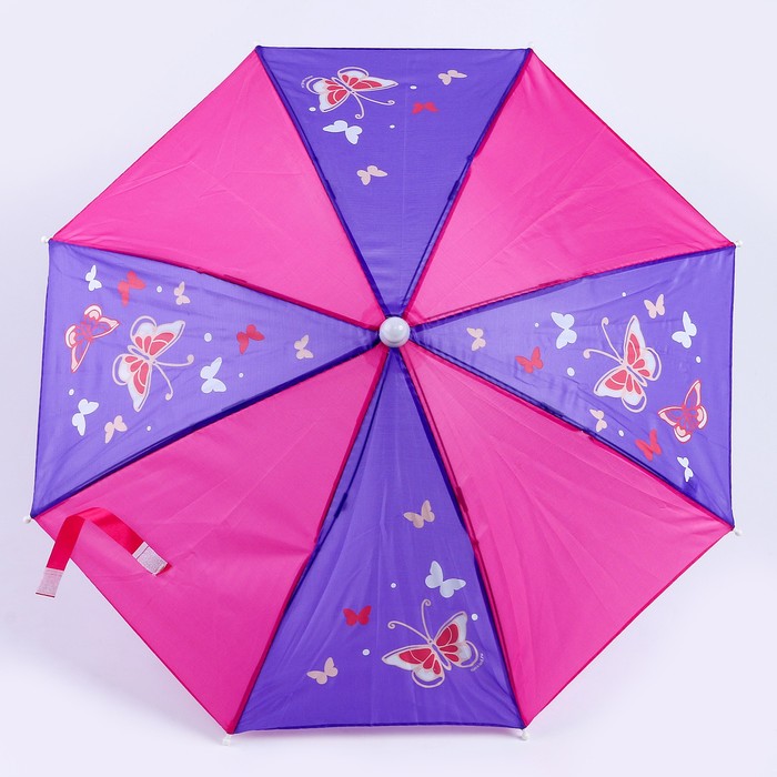 Зонт детский «Бабочки», d=52см - фото 1906362045