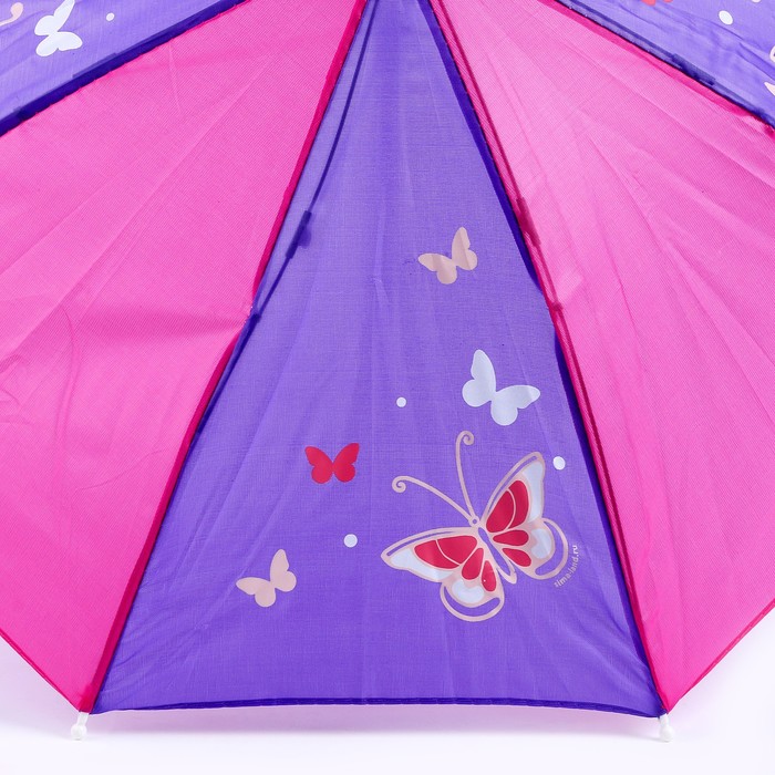 Зонт детский «Бабочки», d=52см - фото 1906362046
