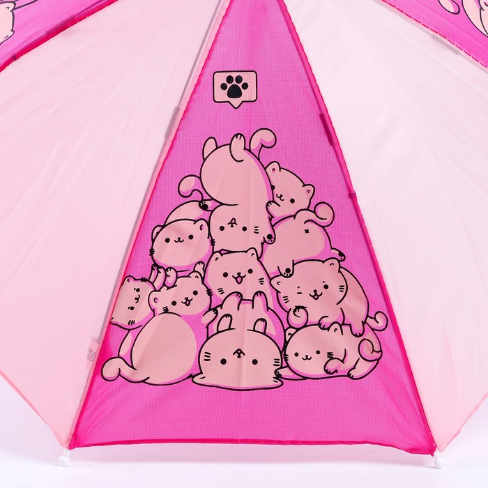 Зонт детский «Милые котики», d=52см - фото 1906362052