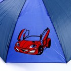 Зонт детский полуавтоматический «Машинка», d=70см - фото 7353705