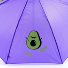 Зонт детский полуавтоматический «Авокадо», d=70см - фото 7353711