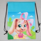 Мешок для обуви «Маленькая зайка» (нетканый материал) 41×30 см - Фото 4