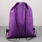 Мешок для обуви «Волшебная девочка с питомцем» (нетканый материал) 41×30 см - Фото 6