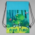 Сумка для обуви Dinotime, нетканное полотно, размер 41х31 см - фото 7417844