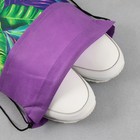 Сумка для обуви «Яркие тропики», нетканное полотно, размер 41х31 см - фото 7417877