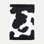 Кошелёк на липучке, чёрный, белый - Фото 2