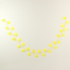 Декор «Гирлянда из листьев» длина: 2,4 м, ширина: 17 см, цвет жёлтый - Фото 2