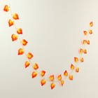 Декор «Гирлянда из листьев» длина: 2.4 м, ширина: 23 см, цвет жёлто-красный - Фото 3