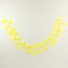Декор «Гирлянда из листьев» длина: 2,4 м, ширина: 26 см, цвет жёлтый - Фото 2