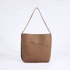 Сумка - мешок женская на магните, 26×10×30 см, бежевая - Фото 3