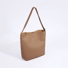 Сумка - мешок женская на магните, 26×10×30 см, бежевая - Фото 4