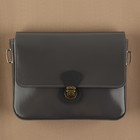 Застёжка для сумки, пришивная, 6 × 4 см, цвет чёрный/бронзовый - Фото 5