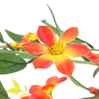цветы искусственные клематис 110 см оранжевый - Фото 2