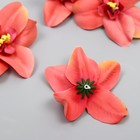Бутон на ножке для декорирования "Орхидея кремово-розовая" 7,5х8 см - Фото 2