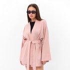 Костюм женский (кимоно, шорты) MIST Summer time, цвет пудра, размер 44 - Фото 2