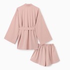 Костюм женский (кимоно, шорты) MIST Summer time, цвет пудра, размер 44 - Фото 13