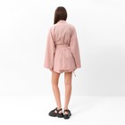 Костюм женский (кимоно, шорты) MIST Summer time, цвет пудра, размер 44 - Фото 4