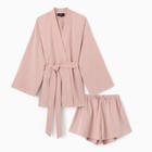 Костюм женский (кимоно, шорты) MIST Summer time, цвет пудра, размер 44 - Фото 8