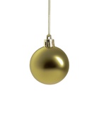 Ёлочные игрушки «Льдинки», новогодние, набор 19 шт., бело-золотой 9510305