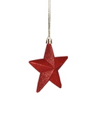 Ёлочные игрушки «Забава ассорти», новогодние, набор 46 шт., красный/зелёный - фото 23841055