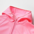 Бомбер (джемпер) с капюшоном для девочки MINAKU, цвет розовый, рост 122 см - Фото 8