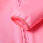 Ветровка для девочки с капюшоном MINAKU, розовая, рост 146 см 9836705