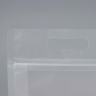 Пакет дой пак прозрачный с вырубной ручкой,14×24 см,100 мкм - Фото 6