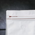 Пакет для кофе, чая, восьмишовный с плоским дном, белый, 13.5×14.5×8 см,300 мкм - Фото 4