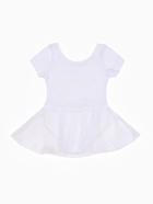 Боди с юбкой, рост 104 см, цвет белый - Фото 4