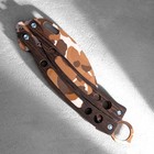 Сувенир деревянный "Нож-бабочка. Керамбит", коричневый камуфляж - фото 24610351