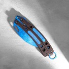 Сувенир деревянный "Нож-бабочка. Керамбит", синий - фото 4093996