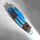 Сувенир деревянный "Нож-бабочка. Керамбит", синий - Фото 4