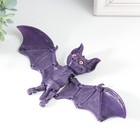 Сувенир-антистресс "Летучая Мышь Бартог" 23,5х11,5х3,8 см, фиолетовый - фото 24256308