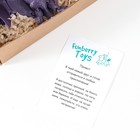 Сувенир-антистресс "Летучая Мышь Бартог" 23,5х11,5х3,8 см, фиолетовый - Фото 6