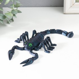 Сувенир-антистресс "Скорпион Чибби" 21,5х15х5,5 см, тёмно-синий