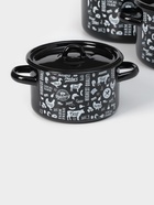 Набор кастрюль эмалированных «Ферма», 3 предмета: 1.5 л, 2.9 л, 4.5 л, чёрный - Фото 2