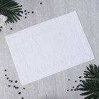 Полотенце для ног «Этель» Hotel, 50×70 см, хлопок 100%, белое - Фото 1