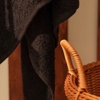 Полотенце махровое «Этель. Терри», 70×140 см, хлопок 100%, чёрное - Фото 4