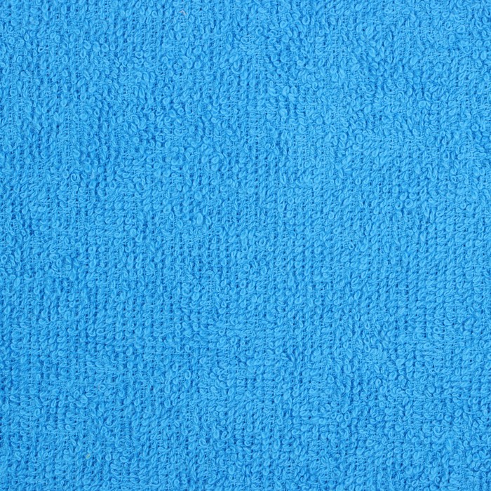 Полотенце  махровое Экономь и Я 30*60 см, цв. лазурно-синий, 100% хлопок, 350 гр/м2 - фото 1887213718