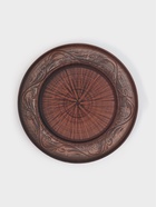 Тарелка «Ангоб», d=25 см, красная глина - Фото 1