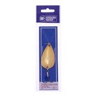 Блесна Питерская колеблющаяся "Ложка-классика", цвет жёлто-красный, 20 г - фото 22861351