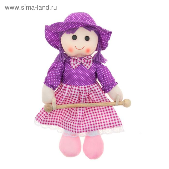 Мягкая игрушка кукла полотенцедержатель "Вика", цвета МИКС - Фото 1