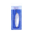 Блесна Питерская колеблющаяся "Удачная", цвет белый, 19 г - фото 24256367