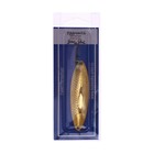 Блесна Питерская колеблющаяся "Удачная", цвет жёлтый, 19 г - фото 24256370