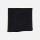 Кошелёк женский на кнопке, цвет чёрный - фото 22645245