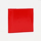 Кошелёк женский на кнопке, цвет красный - фото 22645307